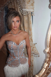 BRIDIE Diamond Stud  Dress Next Day Delivery Available)
