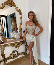 HONI Pearl corset Two Piece Next Day Delivery Available